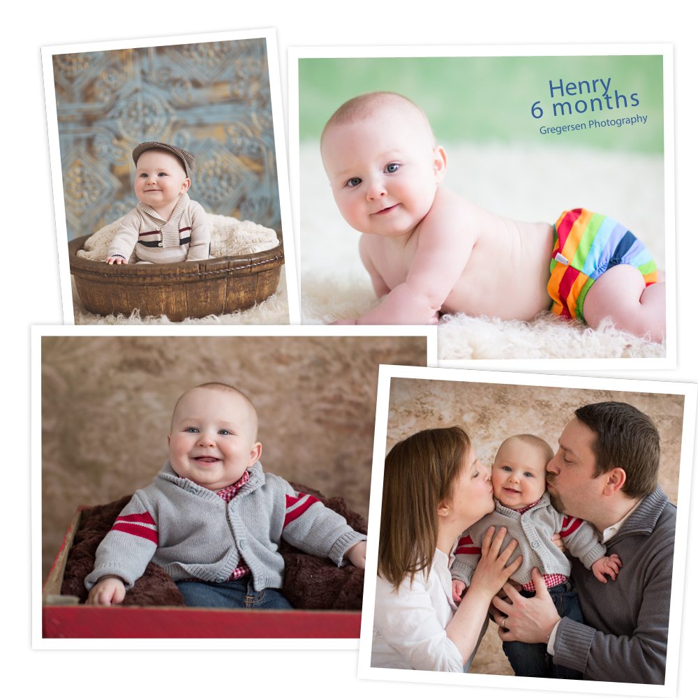 Henry 6 Months {Kalamazoo Baby Photography} Gregersen Photography