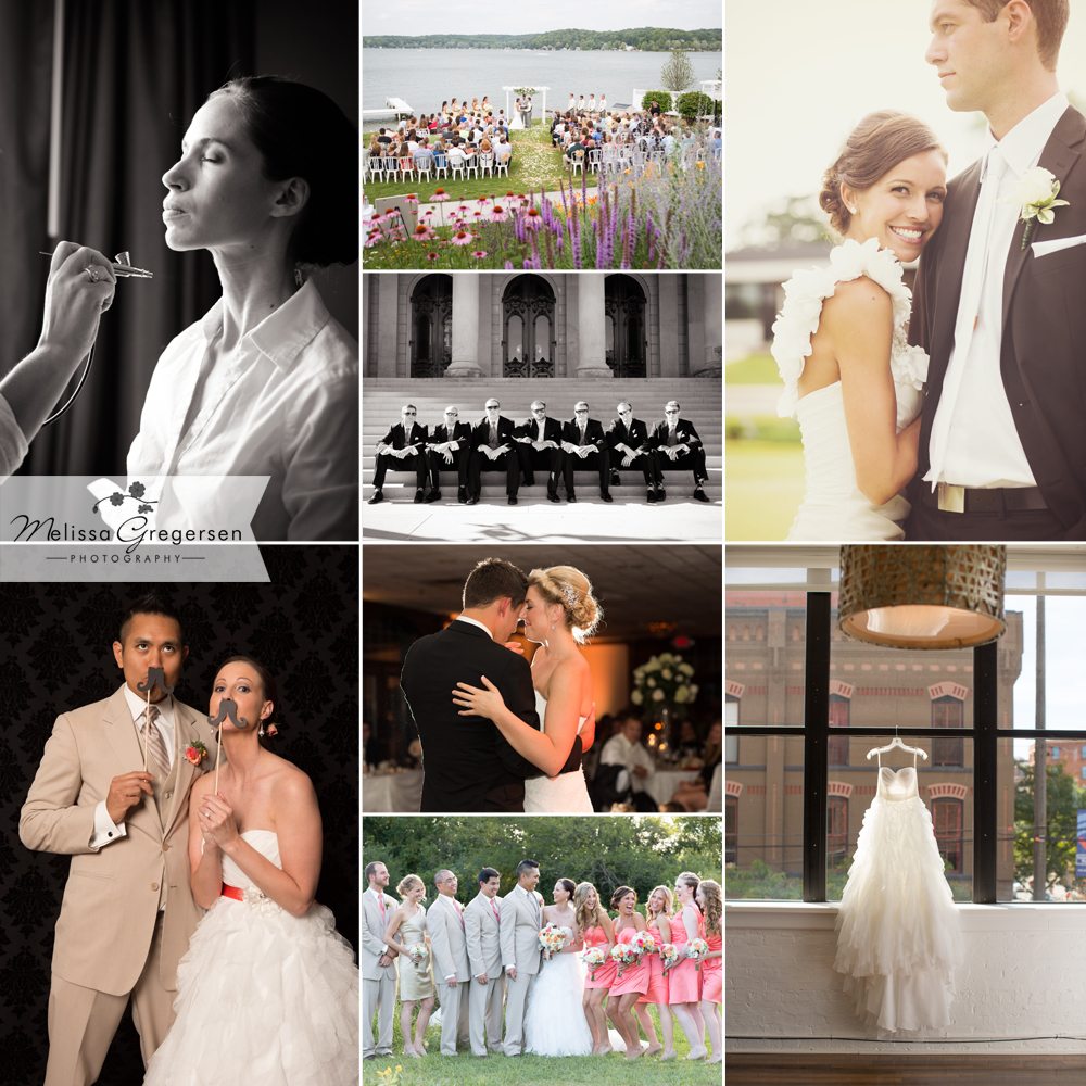 Kalamazoo Grand Rapids Lansing Detroit Saint Joseph Michigan Wedding Photography