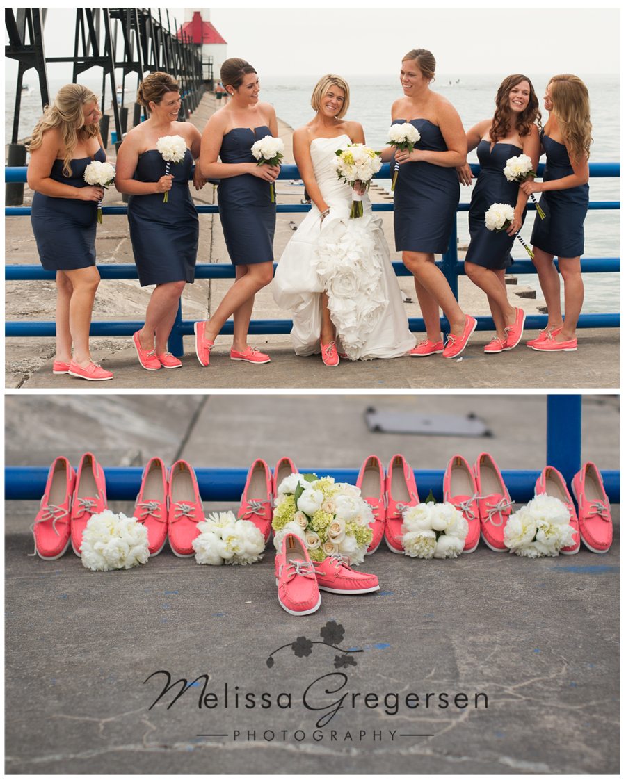 Saint Joseph, Michigan Beach Wedding Photographer