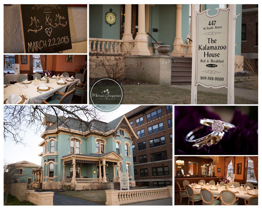 Kalamazoo House Bed and Breakfast Wedding Photography 1