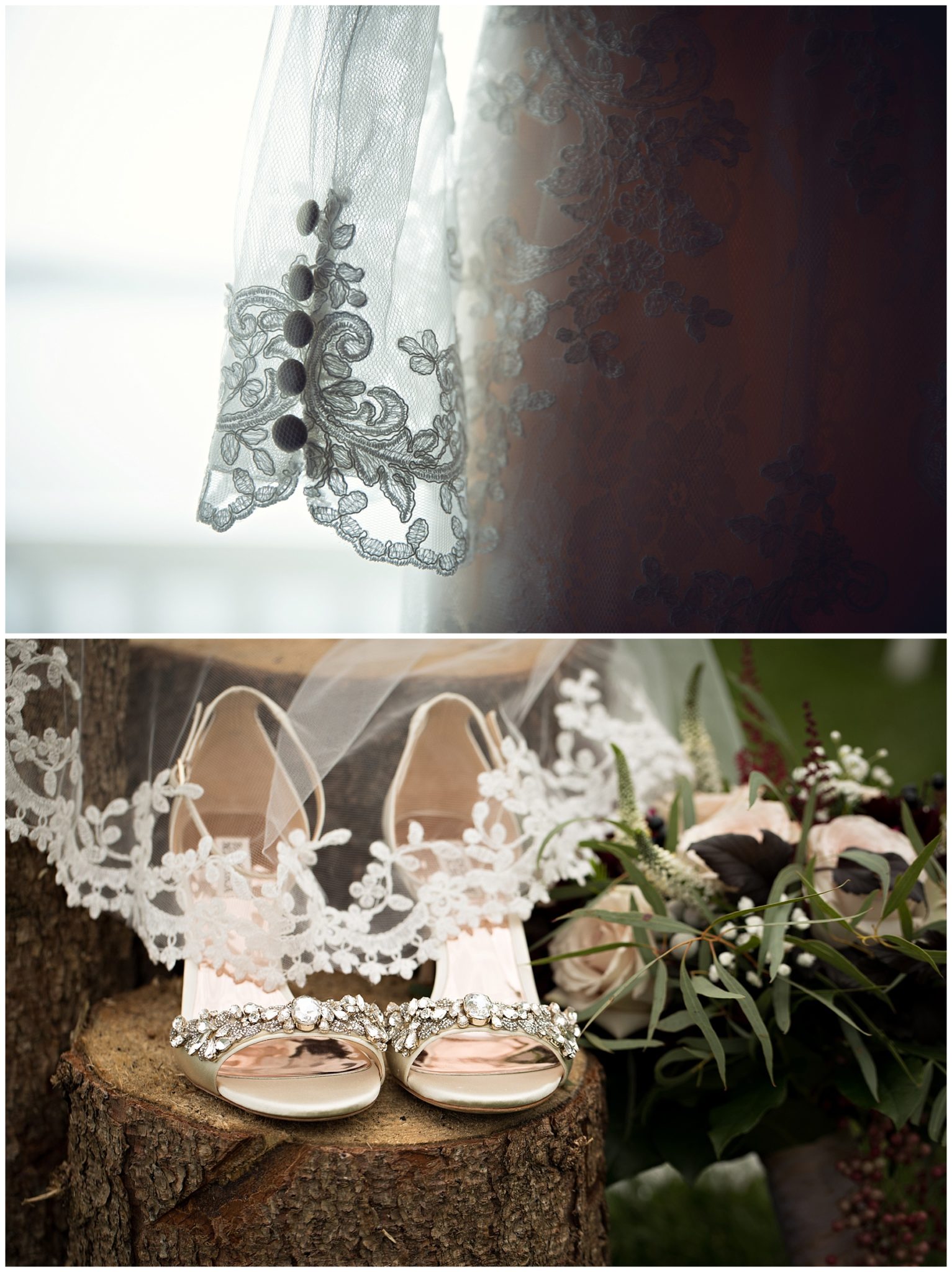 Gold and lade details at Bay Pointe Inn photographed by Melissa Gregersen Photography