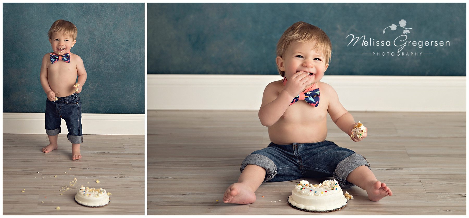 What to Expect During Your Baby's Cake Smash Session :: Kalamazoo Baby Photographer - Gregersen Photography