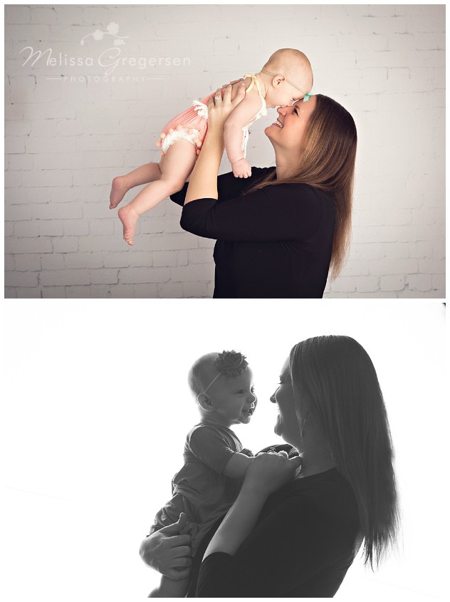 Mommy and baby photography