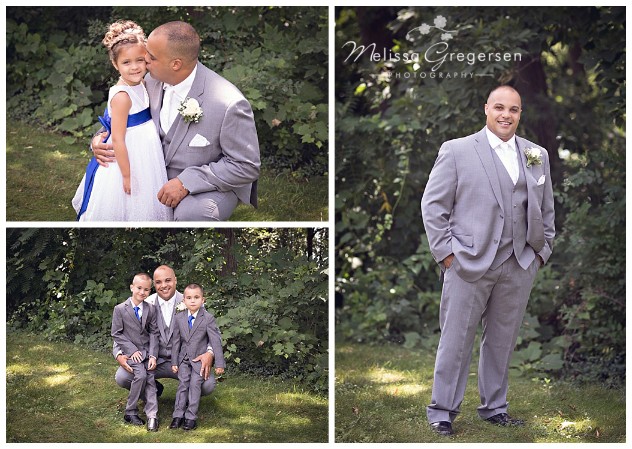 This daddy had some special moments with his little girl and new sons!