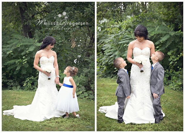 This mommy had some special moments with her little boys and new daughter! 