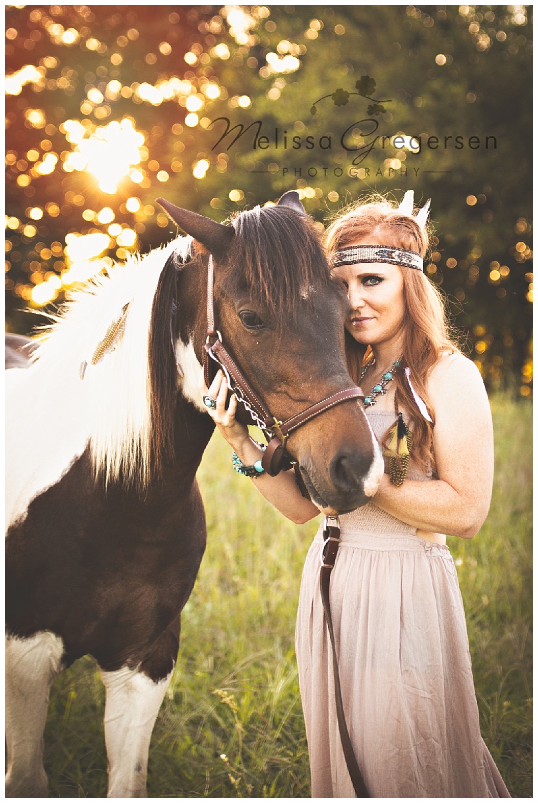 Native American inspired horse photography