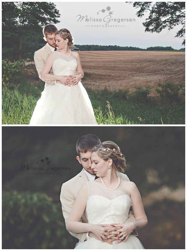 Wisked the bride and groom away for some country shoots at sunset. The light was amazing!